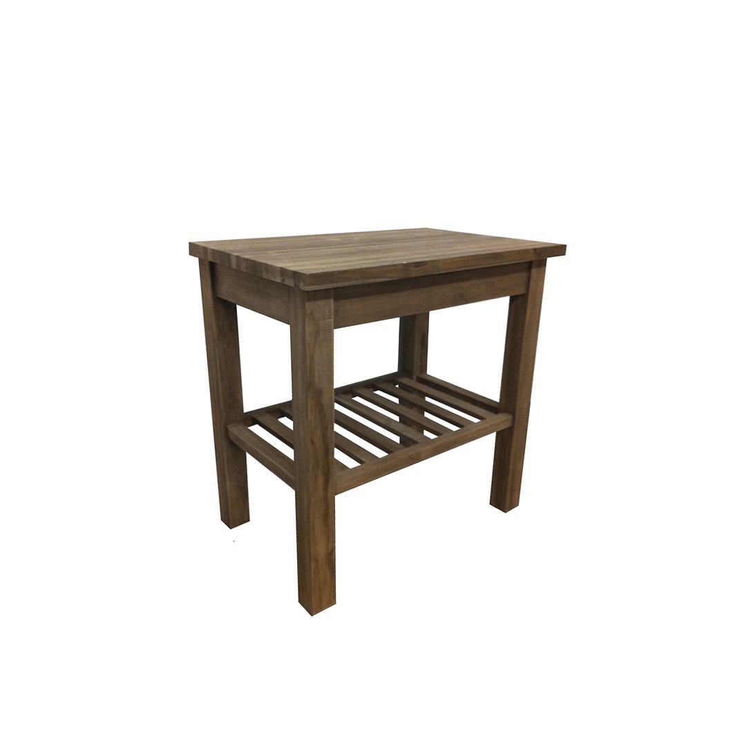 The 'Kerembong' Reclaimed Teak Washstand - 2 sizes available.
