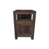 The 'Swela' Small Reclaimed Wood Vanity Unit with 1 Cupboard