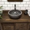 Polished Grey Marble Bowl Sink 40 x 15cm