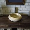 Onyx Marble Donut Sink 1. 40 x 12cm.