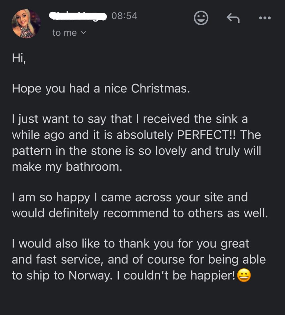 Feedback from Norway