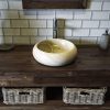 Onyx Marble Donut Sink 2. 40 x 12cm.