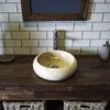 Onyx Marble Donut Sink 2. 40 x 12cm.