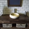 Onyx Marble Donut Sink 2. 40 x 12cm.