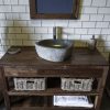 Natural Stone Sink No. A23. L- 45cm, W- 38cm, H- 15cm