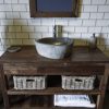 Natural Stone Sink No. A23. L- 45cm, W- 38cm, H- 15cm