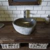 Natural Stone Sink No. A23. L- 45cm, W- 38cm, H- 15cm