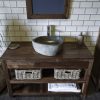 Natural Stone Sink No. A23. L- 45cm, W- 38cm, H- 15cm