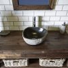 Natural Stone Sink No. A57. L- 38cm, W- 32cm, H- 15cm