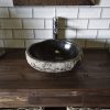 Natural Stone Sink No. A62. L- 40cm, W- 32cm, H- 15cm