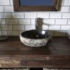 Natural Stone Sink No. A62. L- 40cm, W- 32cm, H- 15cm