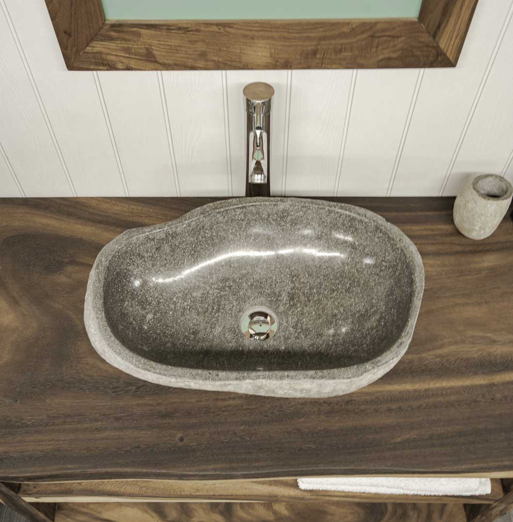 Natural River Stone Sink DSC03436
